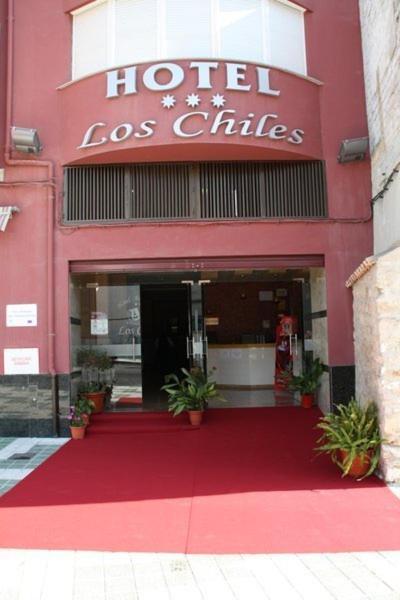 Hotel Los Chiles ビジャヌエバ・デル・アルソビスポ エクステリア 写真