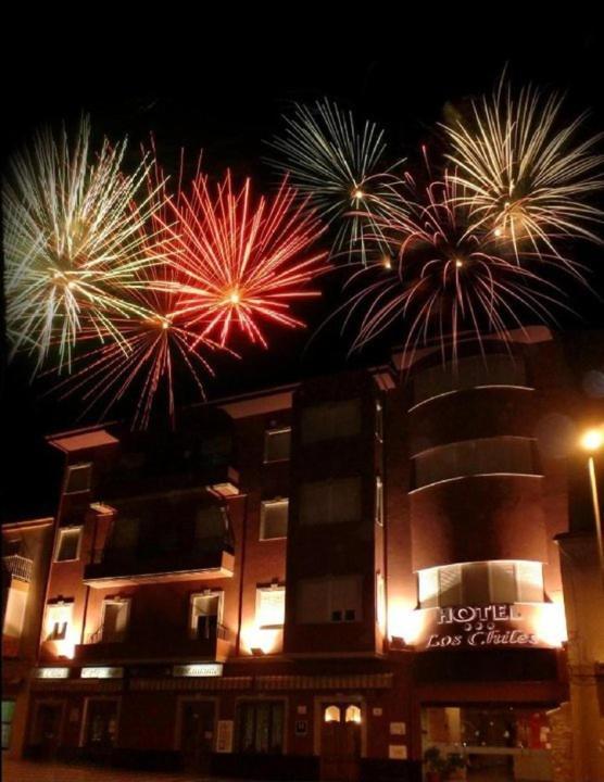 Hotel Los Chiles ビジャヌエバ・デル・アルソビスポ エクステリア 写真